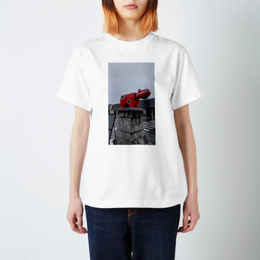 ksgの赤べこくん Regular Fit T-Shirt