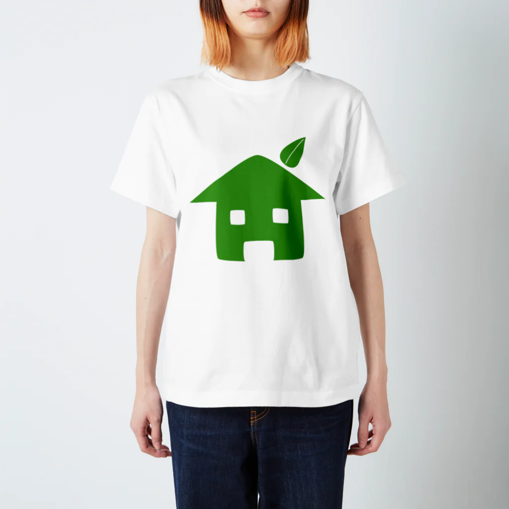 東京奮起させるの温室 エコ 緑の家 スタンダードTシャツ