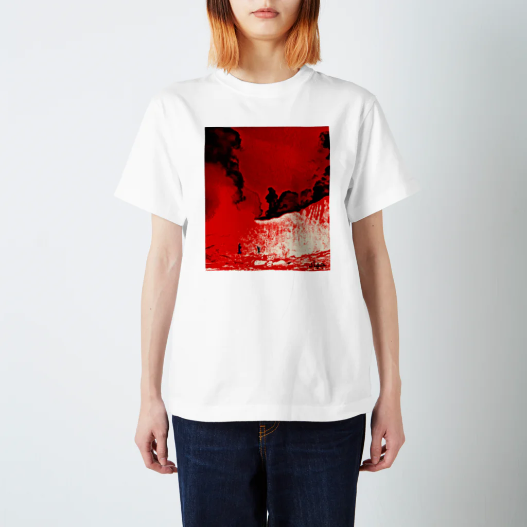 WECANNOTのカシミール スタンダードTシャツ