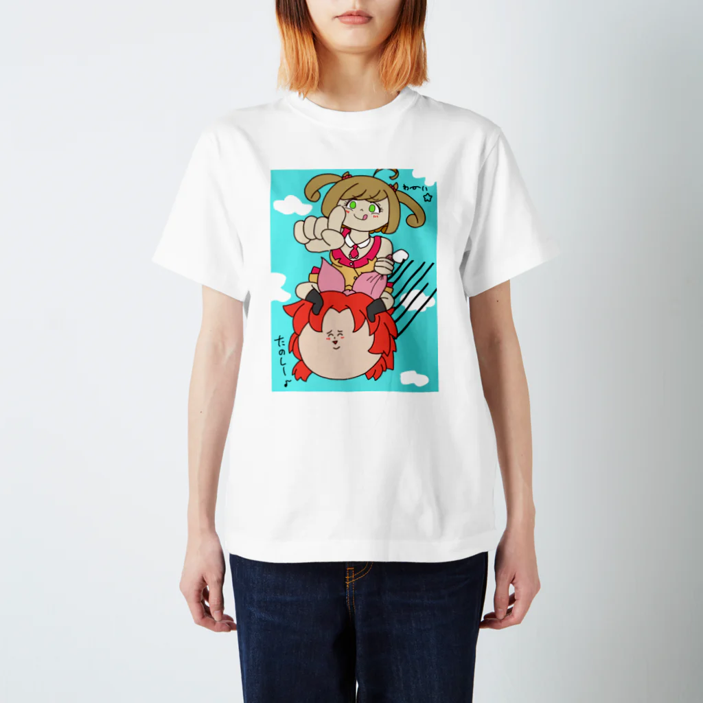 Arohanのしゅがちゃんななちゃん スタンダードTシャツ