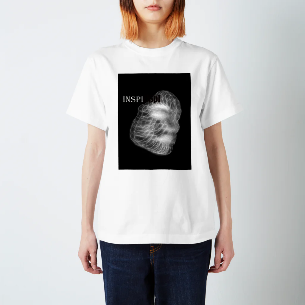 INSPIInspIのINSPIInspI　TENSHI スタンダードTシャツ