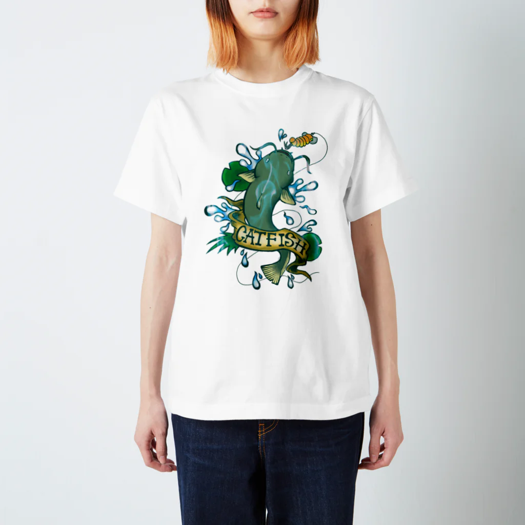 260⇔JIROのなまず Regular Fit T-Shirt