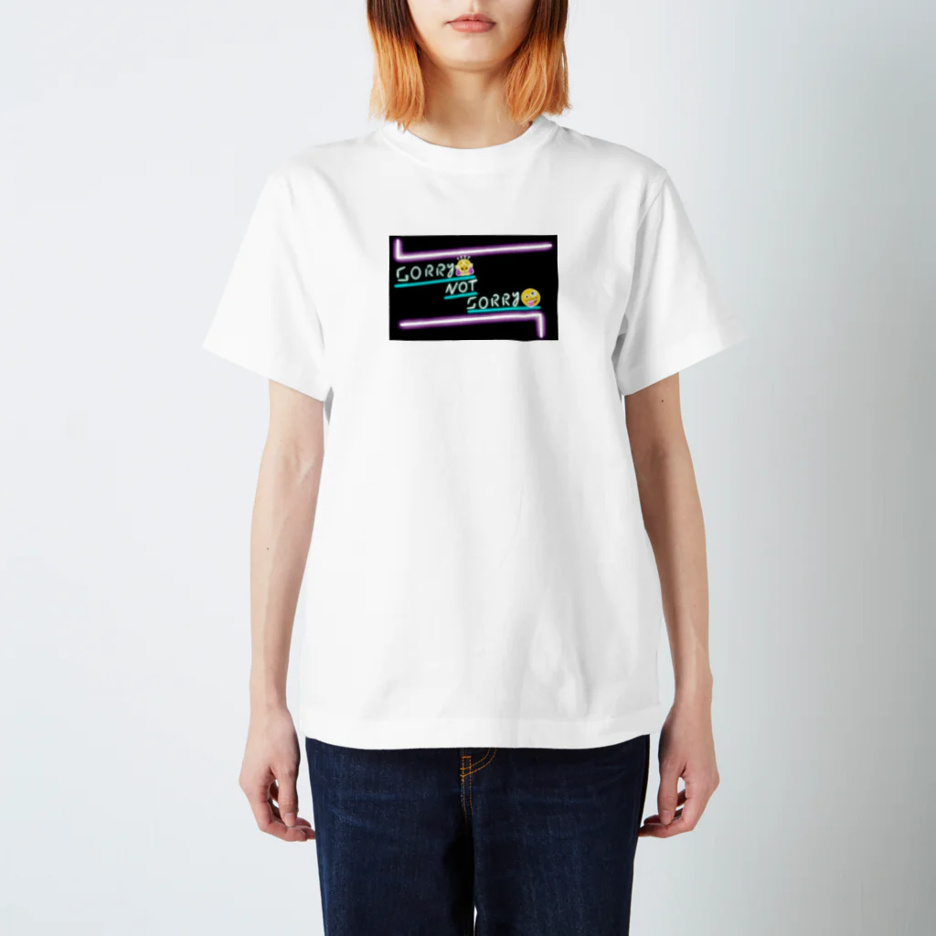 Sorry Not SorryのNeo SNS スタンダードTシャツ