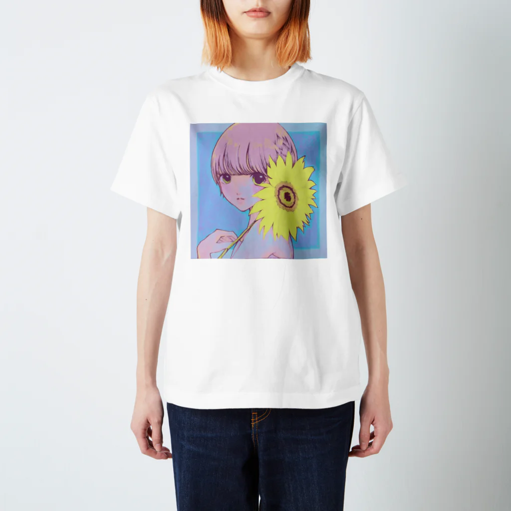 スミレの向日葵　　　 Regular Fit T-Shirt