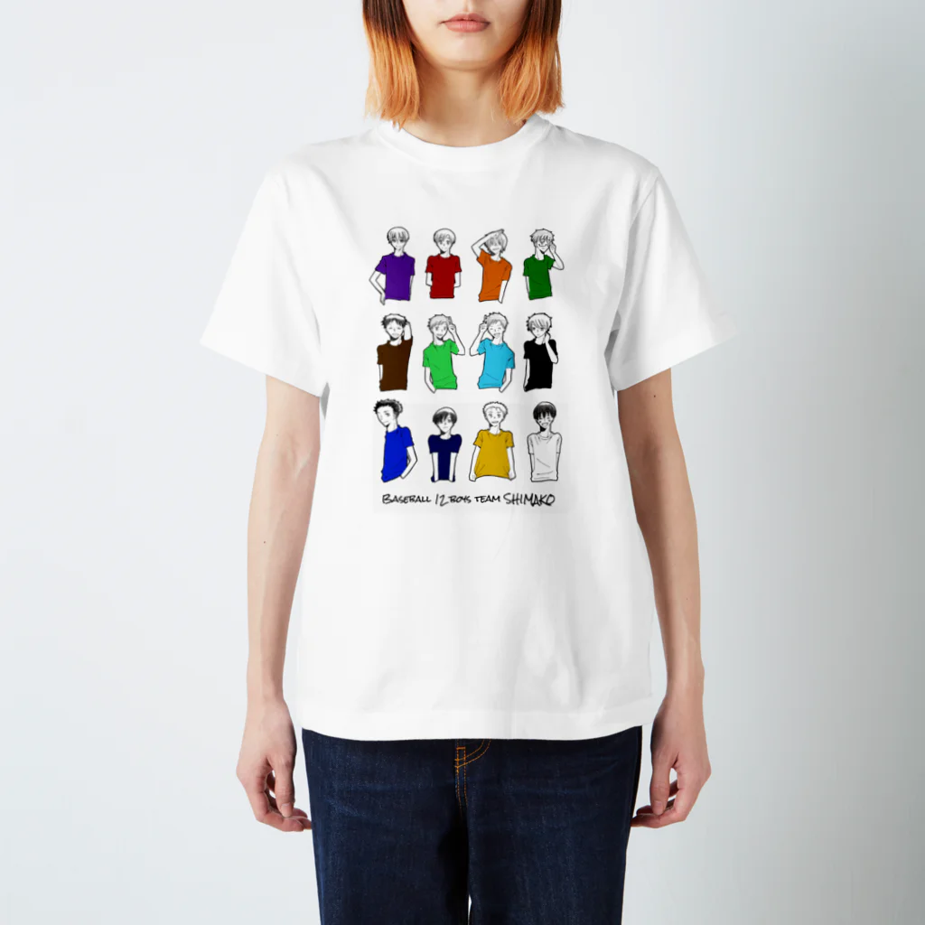 星図鑑のSHIMAQLO スタンダードTシャツ