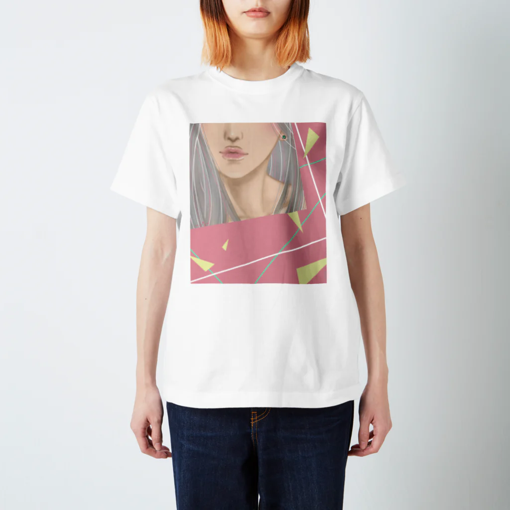 Ｍ✧Ｌｏｖｅｌｏ（エム・ラヴロ）の翡翠のピアス✧ Regular Fit T-Shirt