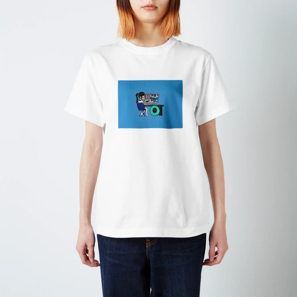 おっぺけBabyのリモート海の日 スタンダードTシャツ