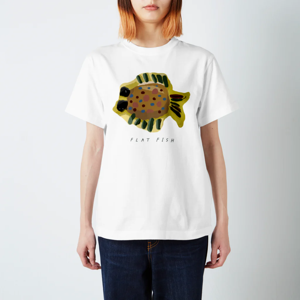 ももケッツのヒラタイサカナ スタンダードTシャツ