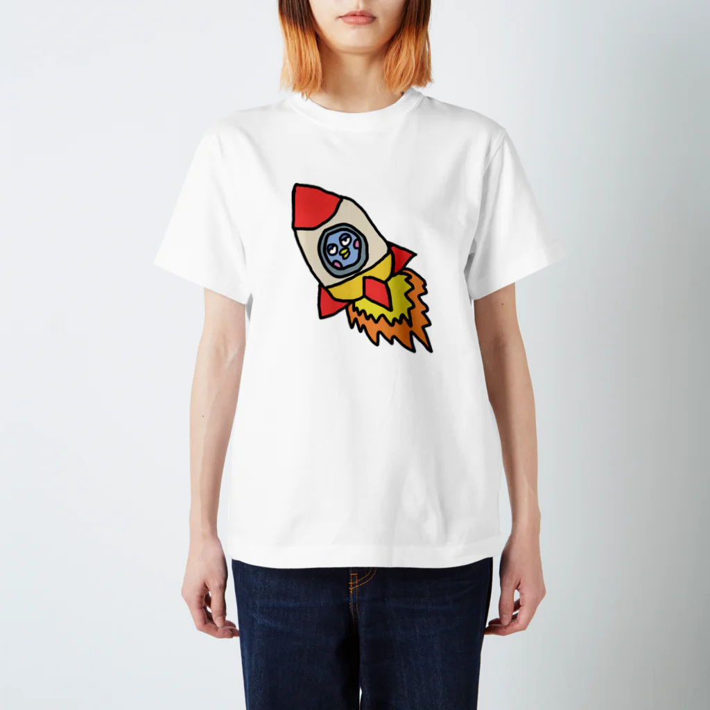 POGSのペンおじロケット１号 スタンダードTシャツ