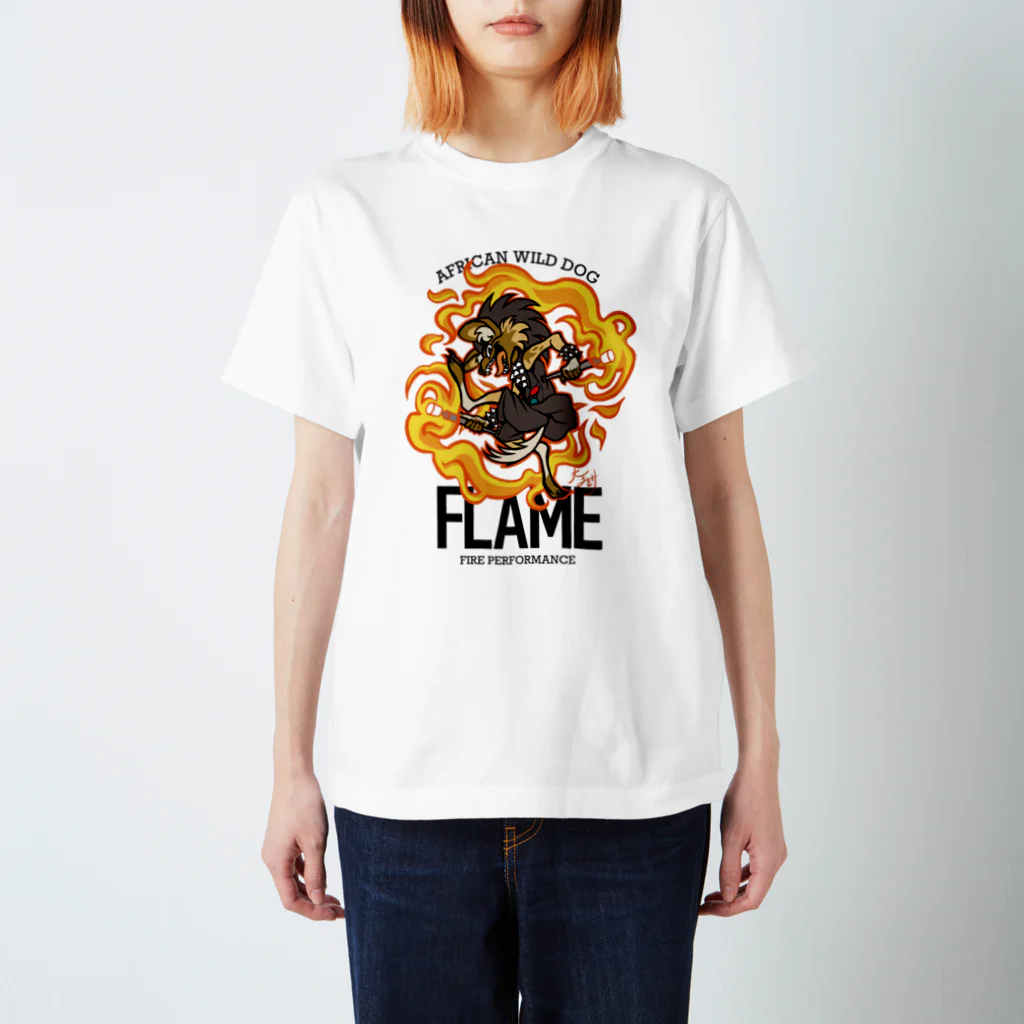 大工碧のFLAME T-shirt（light） スタンダードTシャツ