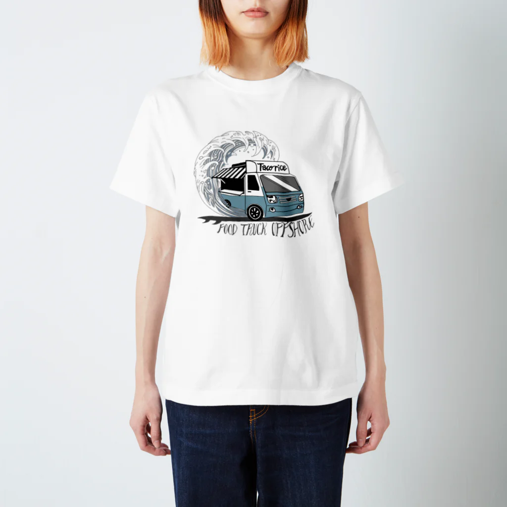 FOOD TRUCK OFFSHOREのFood Truck OFFSHORE 　オリジナルグッズver.1 スタンダードTシャツ