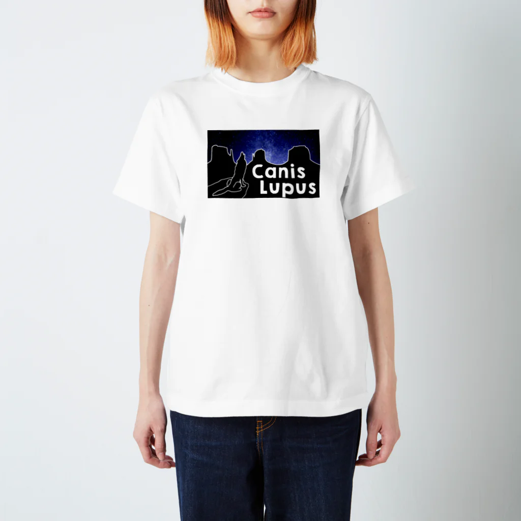 Canis Lupus(キャニス•ルーパス)のCanis Lupus Star スタンダードTシャツ