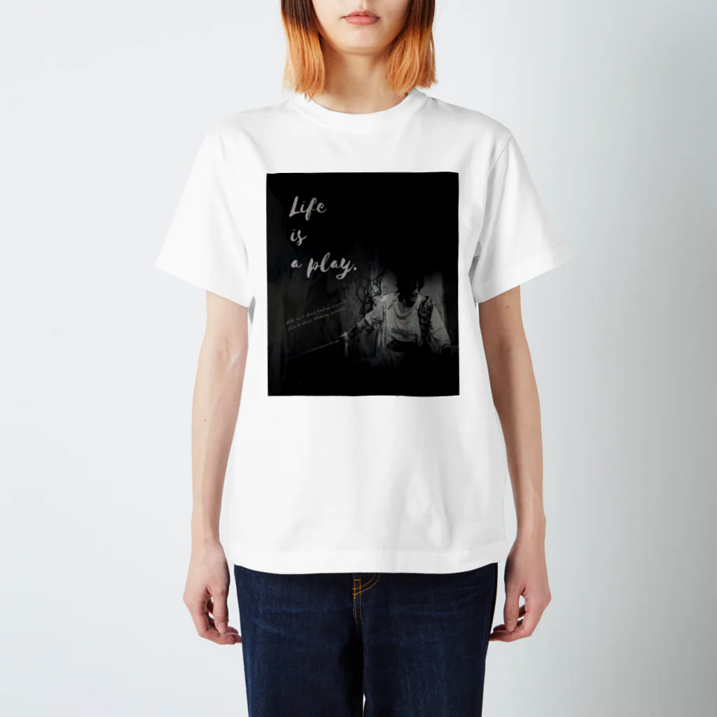 CCC STORES出張所の【人生は芝居だ ver.2】 by小菅博之 スタンダードTシャツ