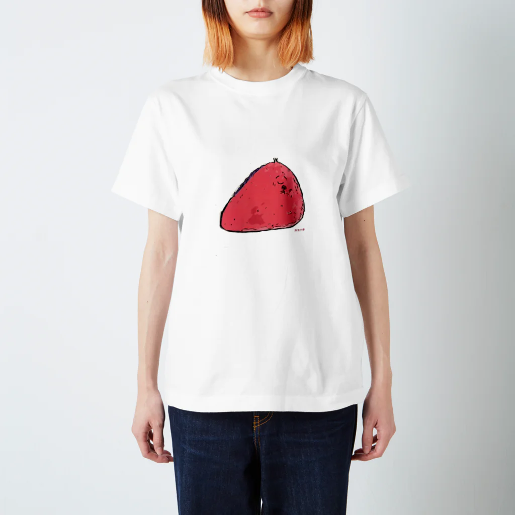 NOA0406の食いしん坊スコッチのイラストTシャツ Regular Fit T-Shirt