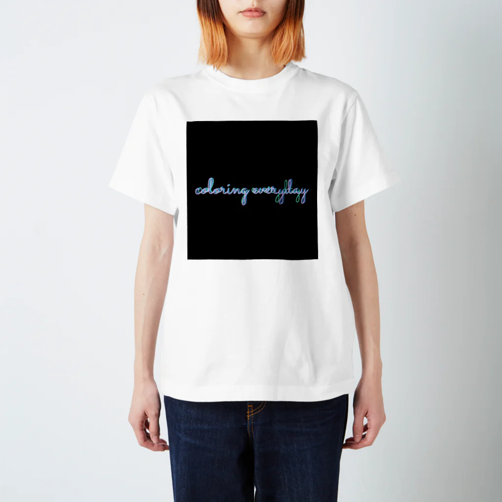 カピバラのcoloring everyday スタンダードTシャツ