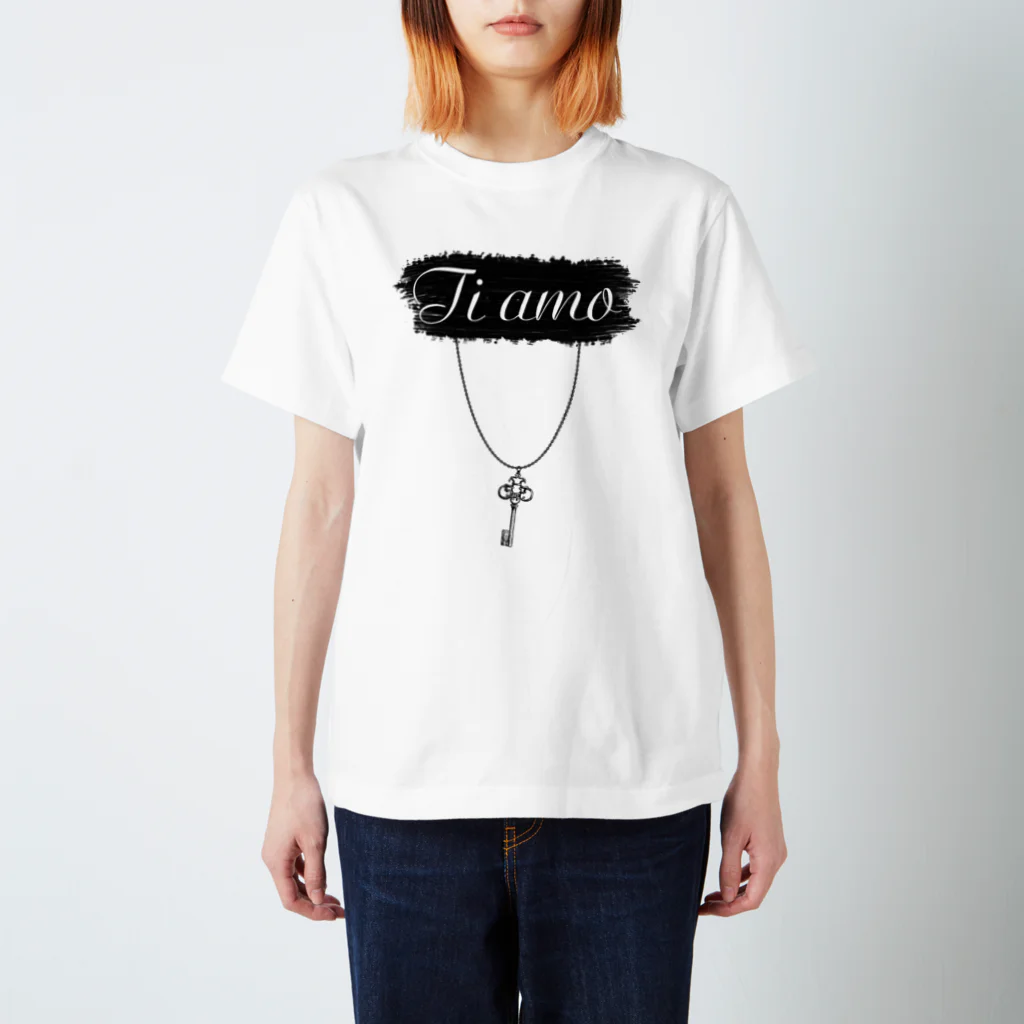 Mr.RightのAmore&Tiamo ペアルック Regular Fit T-Shirt