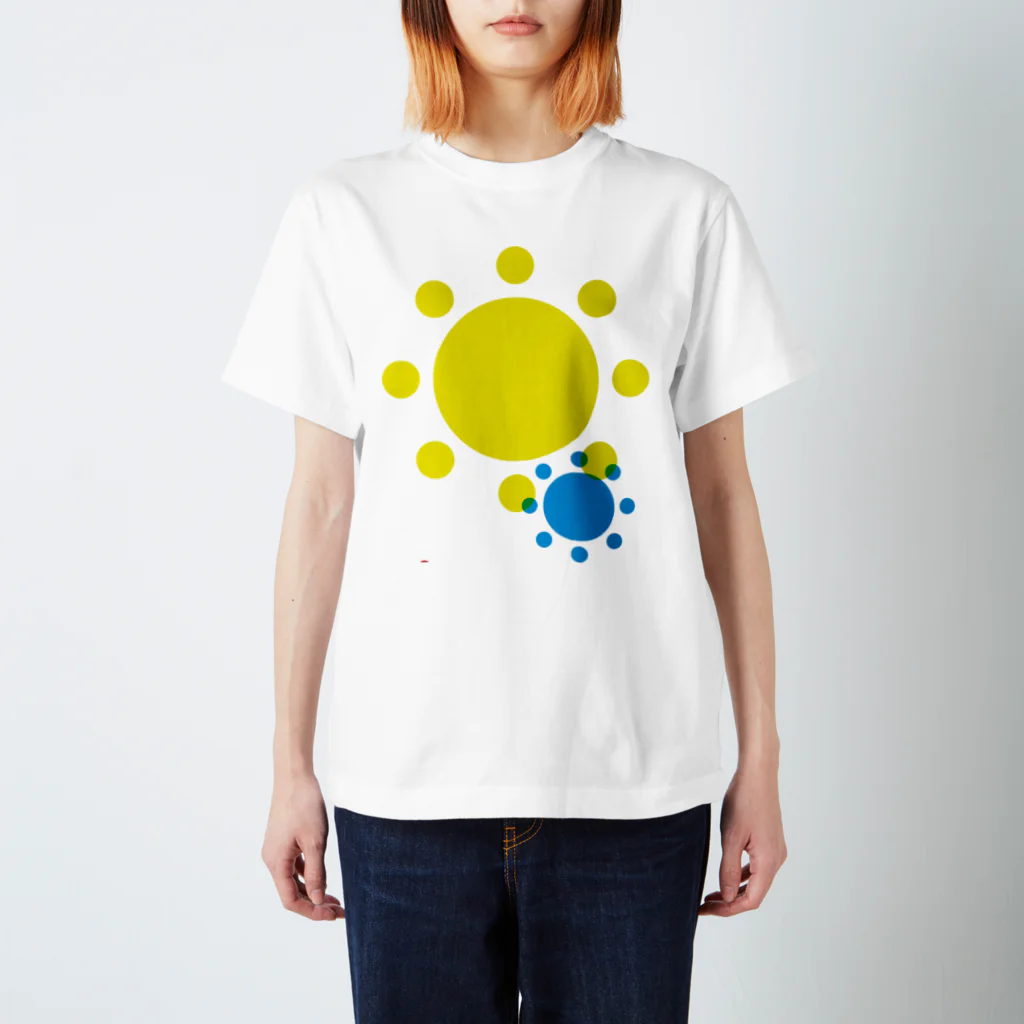 maison_akutaのakuta the sun スタンダードTシャツ