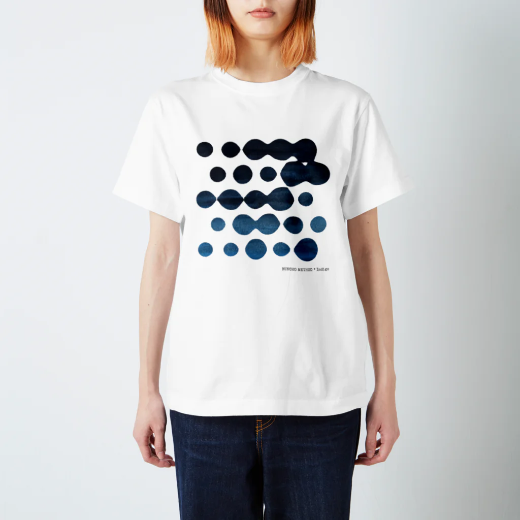 TKMTS STOREの【インディゴ】 5x5 Dots Regular Fit T-Shirt