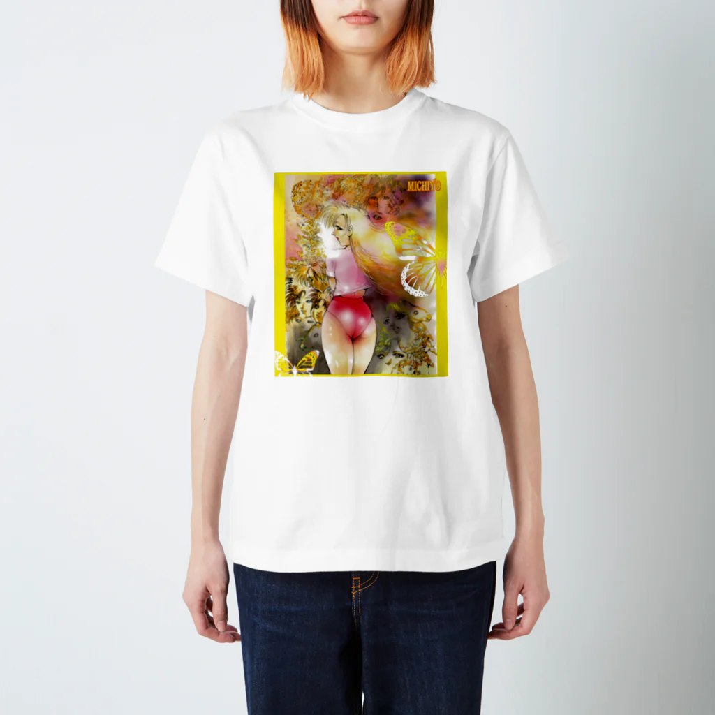 ダーティ・松本「エロ魂！」の美蝶　Michiyo スタンダードTシャツ