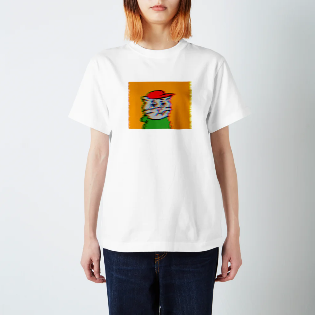 めんま屋のブレ猫 Regular Fit T-Shirt