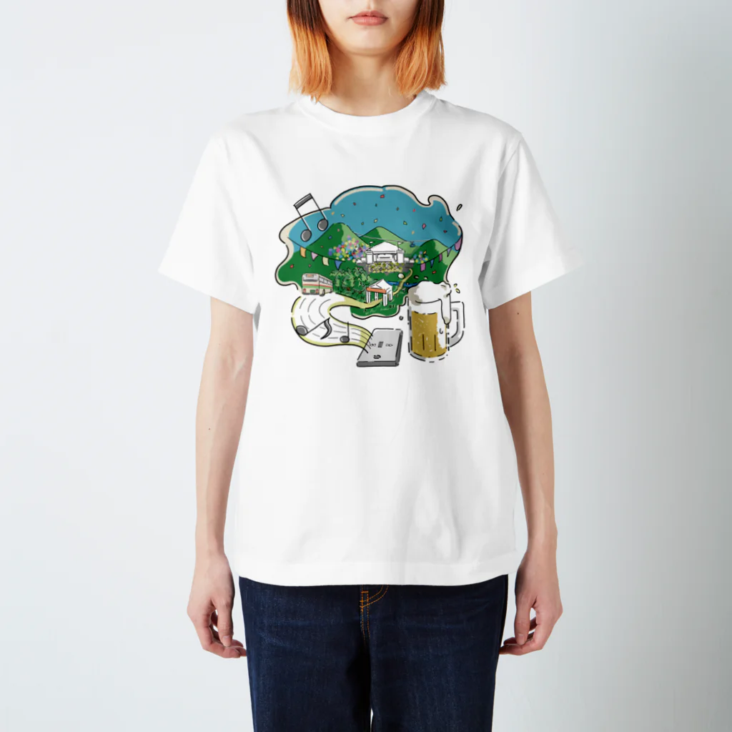 NEGA97の夏フェス行きたい(紙吹雪ver.) Regular Fit T-Shirt