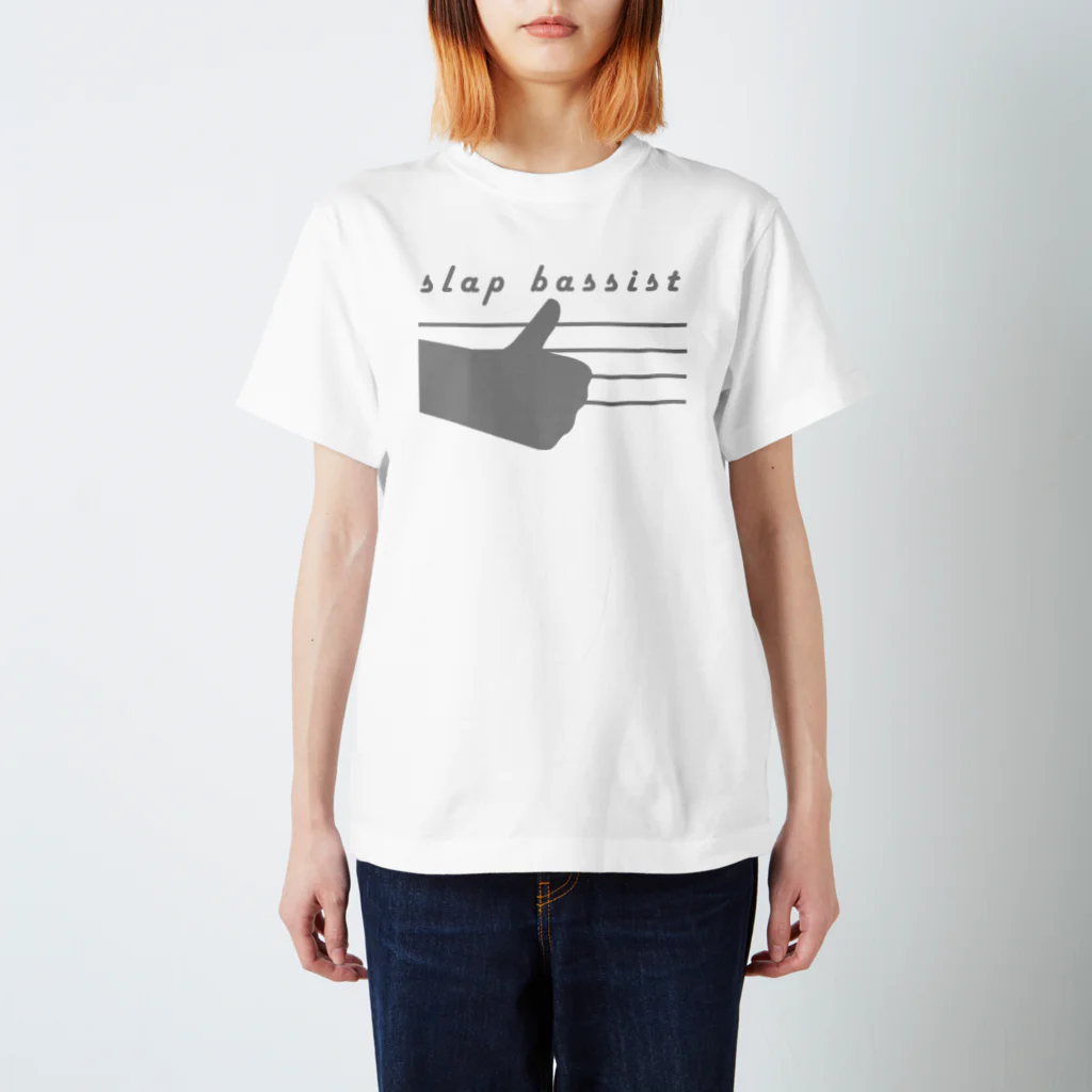 FuYUKIのベーシストSLAP4 スタンダードTシャツ