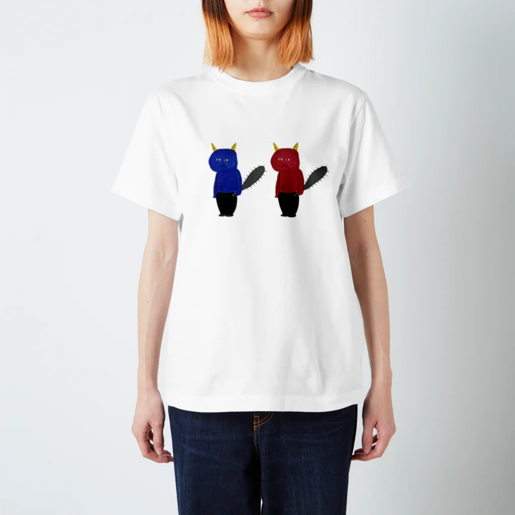 Ayane Mitsuokaの赤青鬼くん Regular Fit T-Shirt