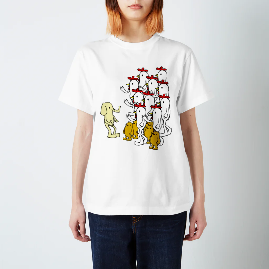 COULEUR PECOE（クルールペコ）のちょっと、あの・・・ スタンダードTシャツ