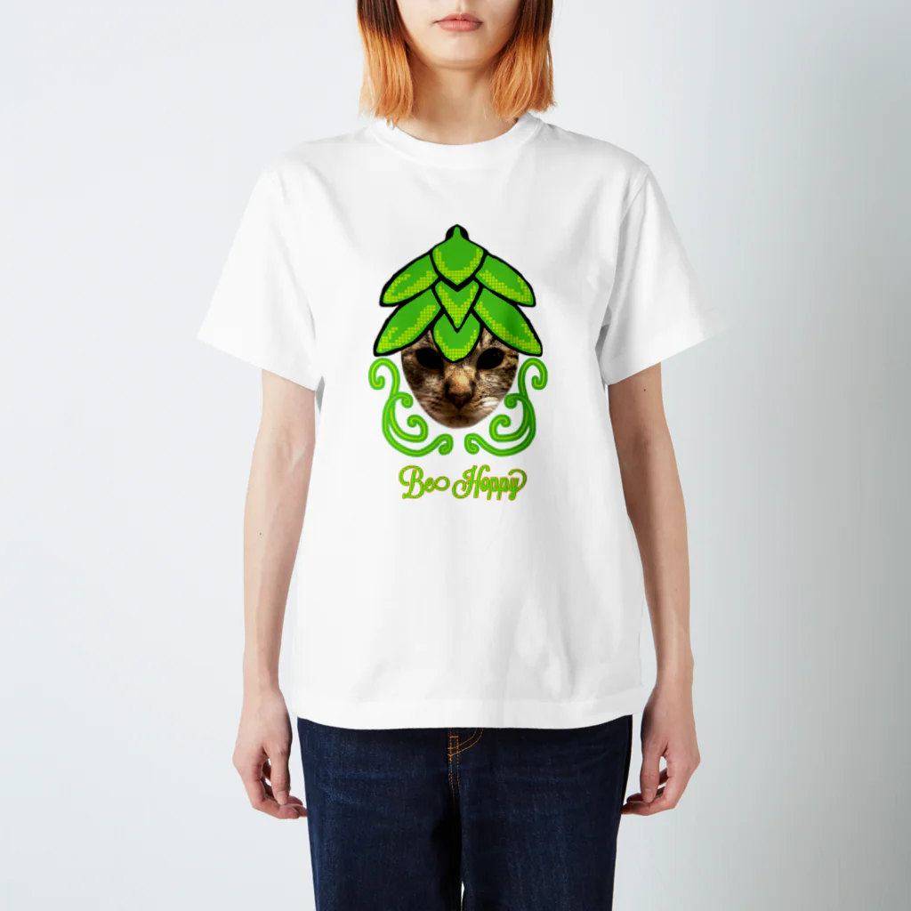 Y.KoyamaのBe Hoppy  スタンダードTシャツ