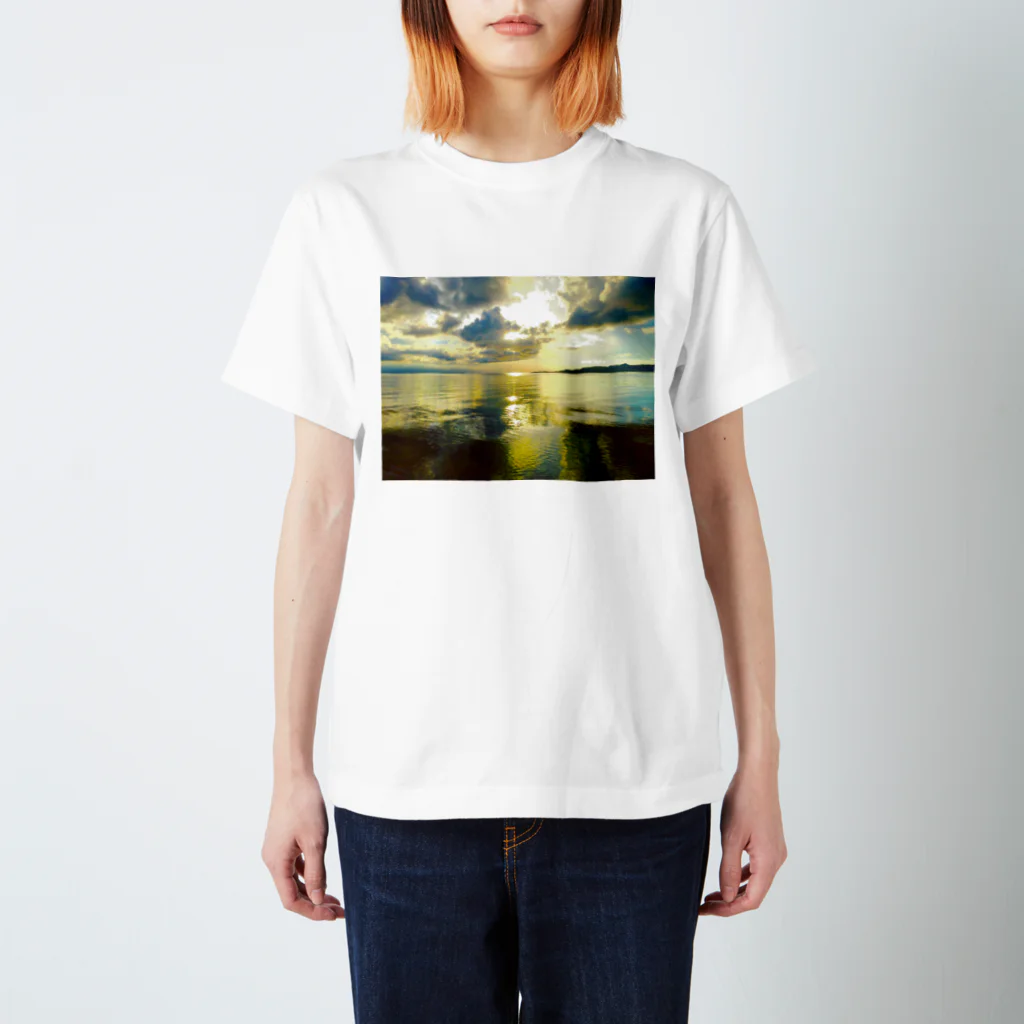 mizuphoto galleryの鏡の世界 スタンダードTシャツ