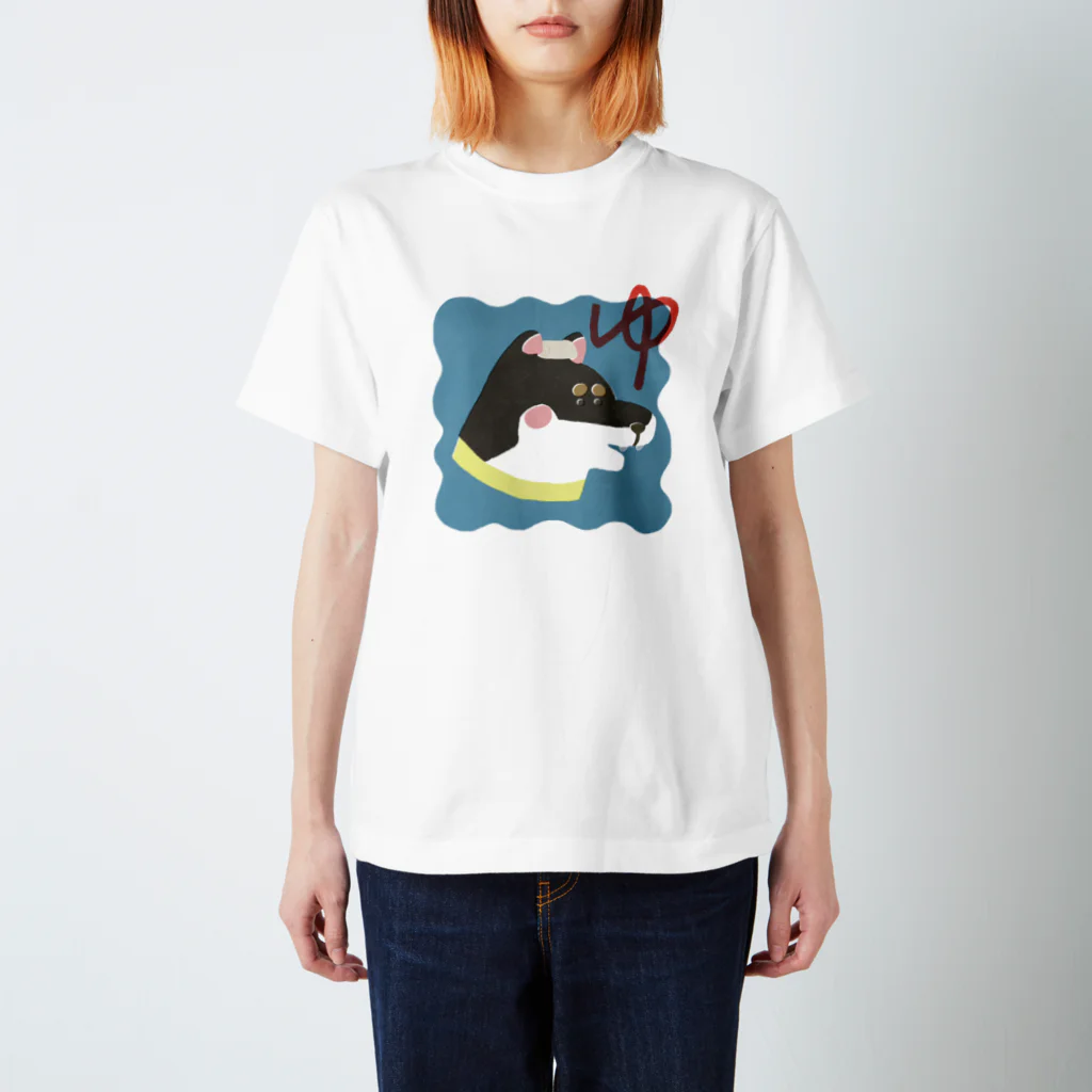 JACKY ILLUSTRATIONの銭湯 : しば湯 (黒) Tシャツ Regular Fit T-Shirt