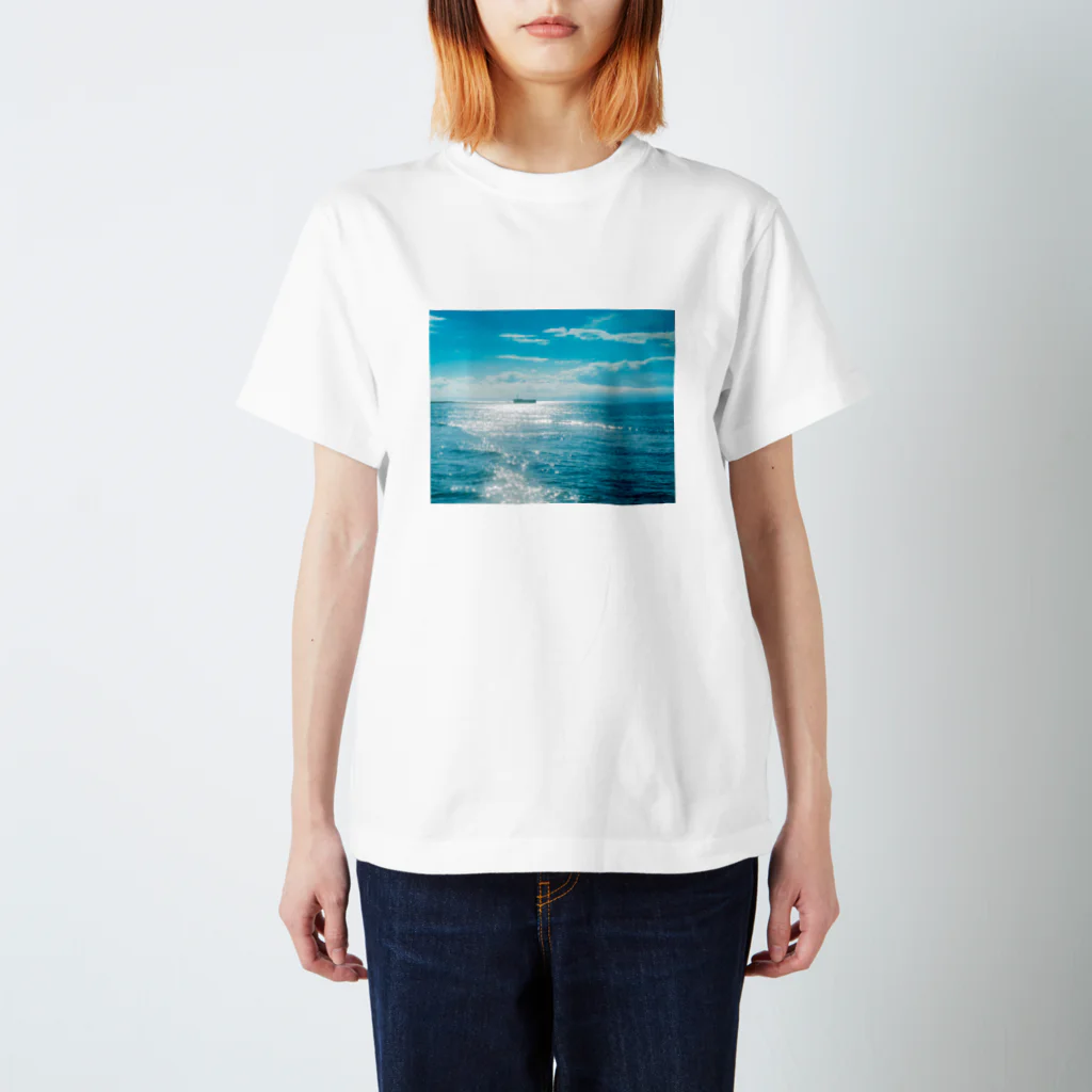 よしおのふぉとじぇにっく📸の涼やかな海 スタンダードTシャツ