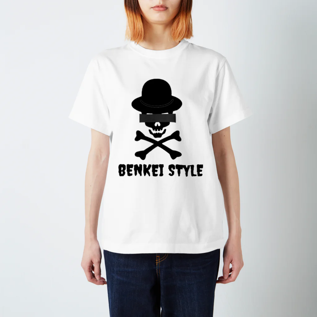 BENKEI  STYLEのSKULL B.K スタンダードTシャツ