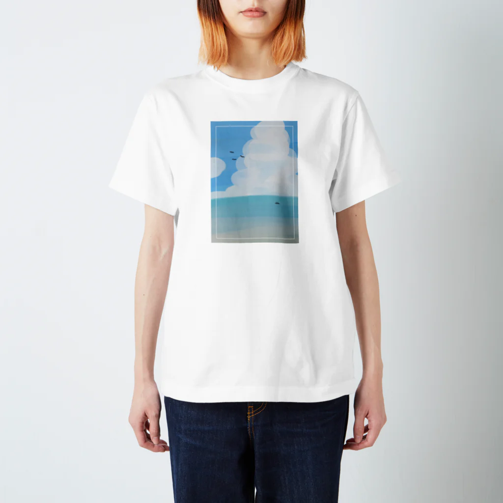 ミ　オのうみ Regular Fit T-Shirt