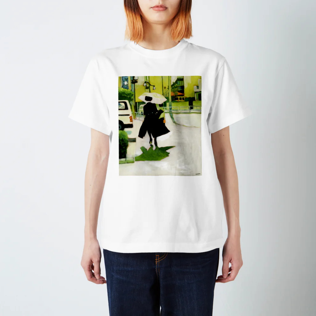 hiromichiitoのwoman in black スタンダードTシャツ