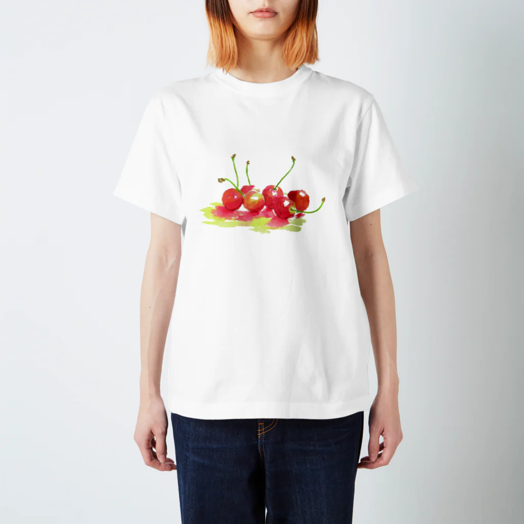 akairoのさくらんぼ Regular Fit T-Shirt