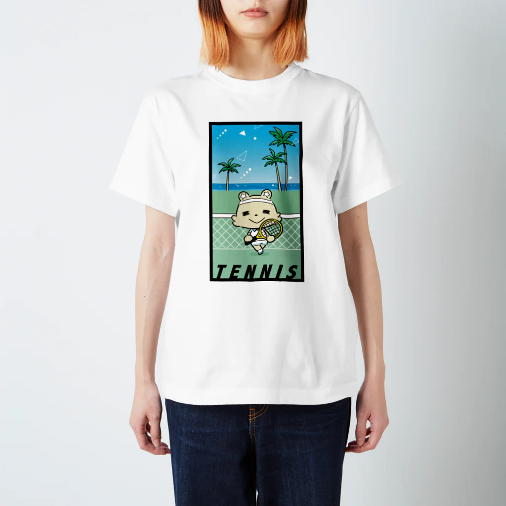 REOspikeeのGENJI TENNIS スタンダードTシャツ