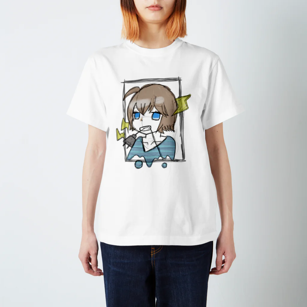 りさちゃその感電少女 スタンダードTシャツ