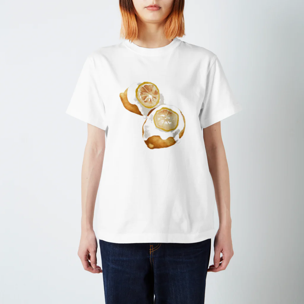 yasahanaのレモンケーキ Regular Fit T-Shirt