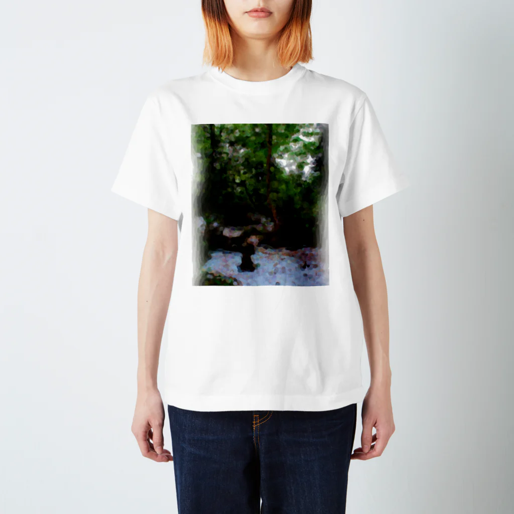 HaveーFun 嘉のHave-Fun Photo Play　どっかの庭 Regular Fit T-Shirt