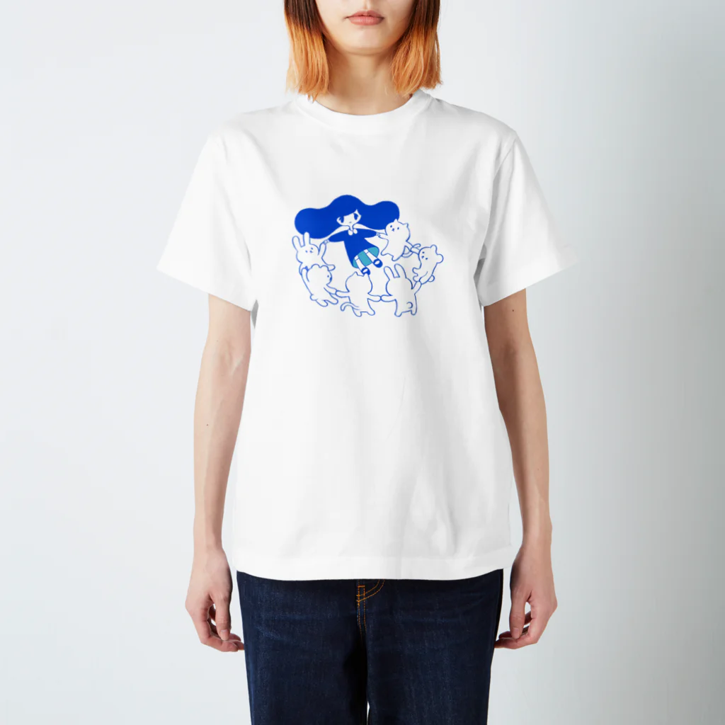 ふわんちゃんのわっか Regular Fit T-Shirt