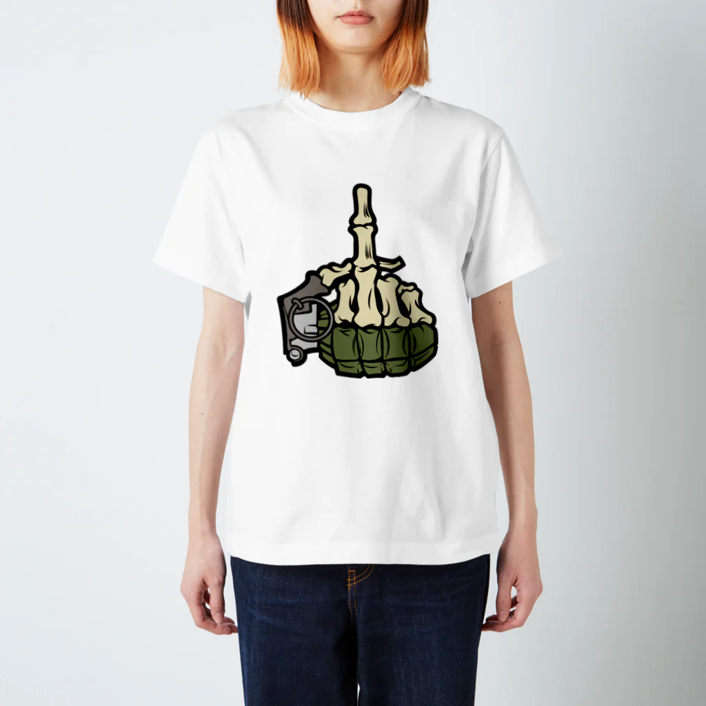 El PinoのFinger Grenade / traditional スタンダードTシャツ