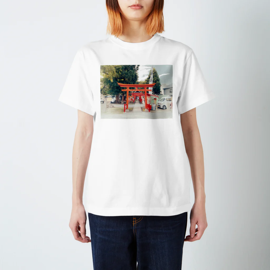 新寺町稲荷神社 Shinteramachi Inari shrineの宵宮T [YOMIYA T-shirt] スタンダードTシャツ