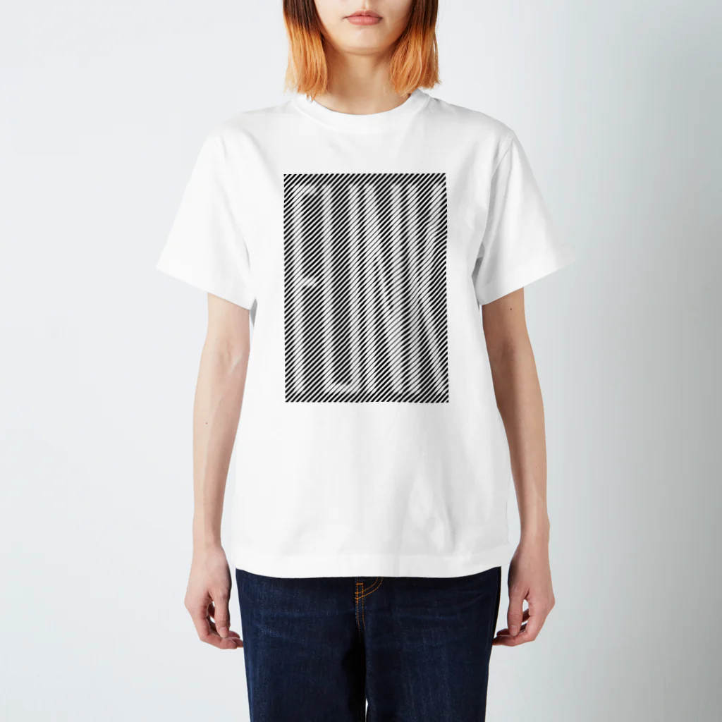 KojiTakeuchi 竹内光司のIllusionType"FUNK" スタンダードTシャツ