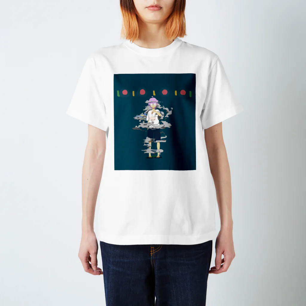 ひがしやしきの火属性 Regular Fit T-Shirt