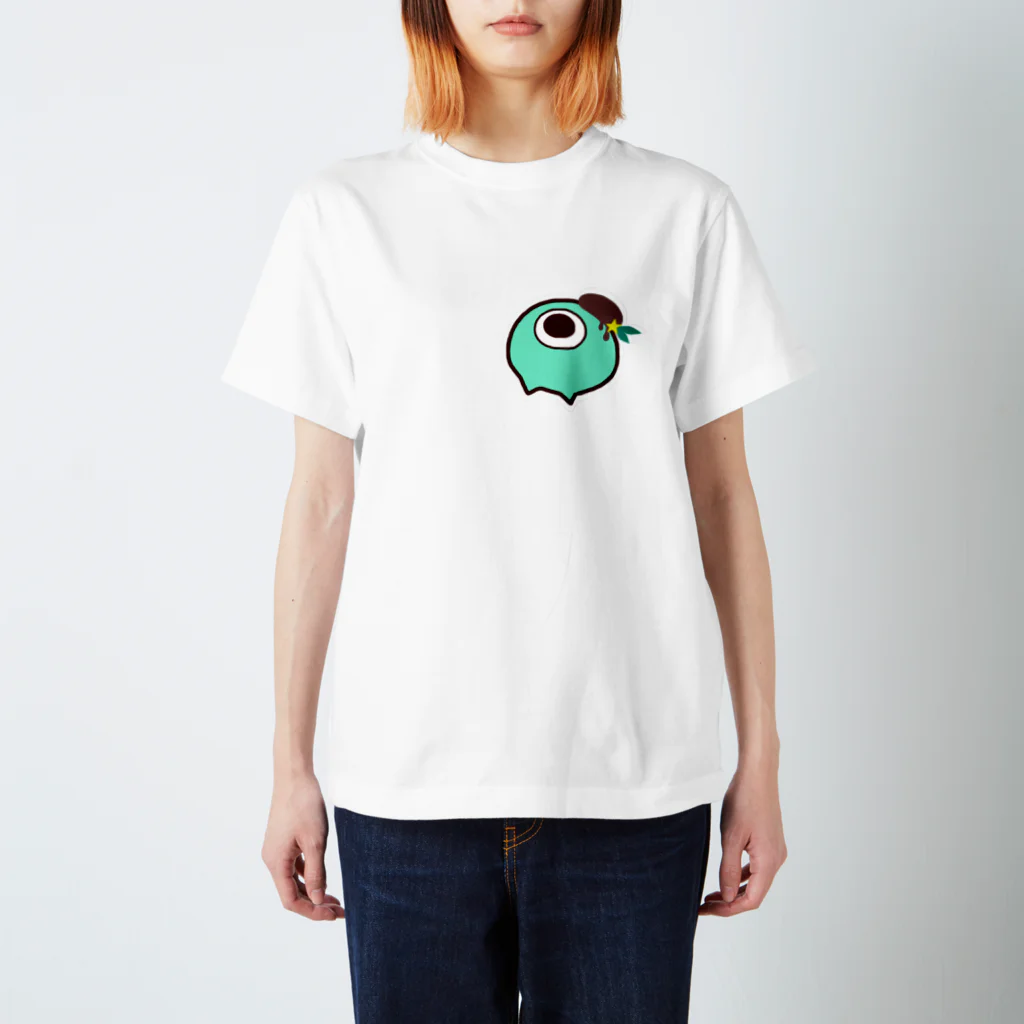 鳥の巣のチョコミントめめたん スタンダードTシャツ