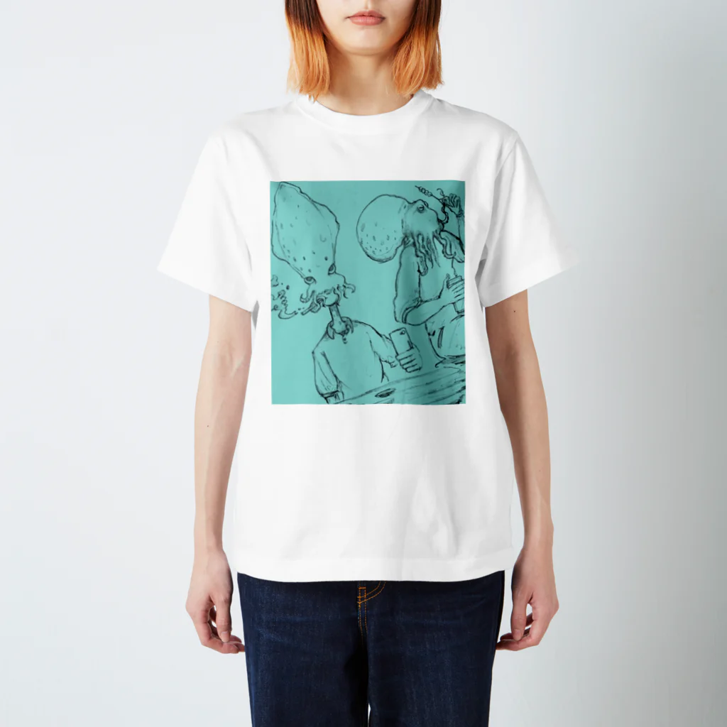 ワディ/Flyer ShopのInk. onecolor Regular Fit T-Shirt
