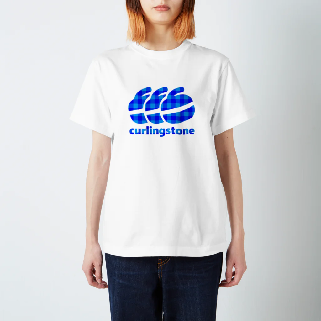 スクゥーマのcurlingstone スタンダードTシャツ