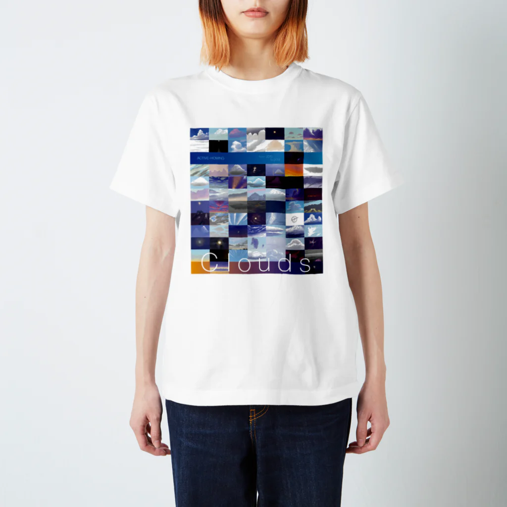 ACTIVE-HOMINGの雲T スタンダードTシャツ