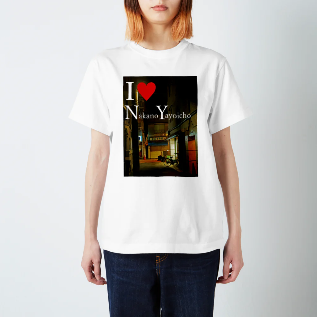 ＫＯＭＩＮＡＫＡＮＯのアイラブＮＹ　Ｉｌｏｖｅ　ＮＹ　中野区　弥生町　川島商店街 Regular Fit T-Shirt